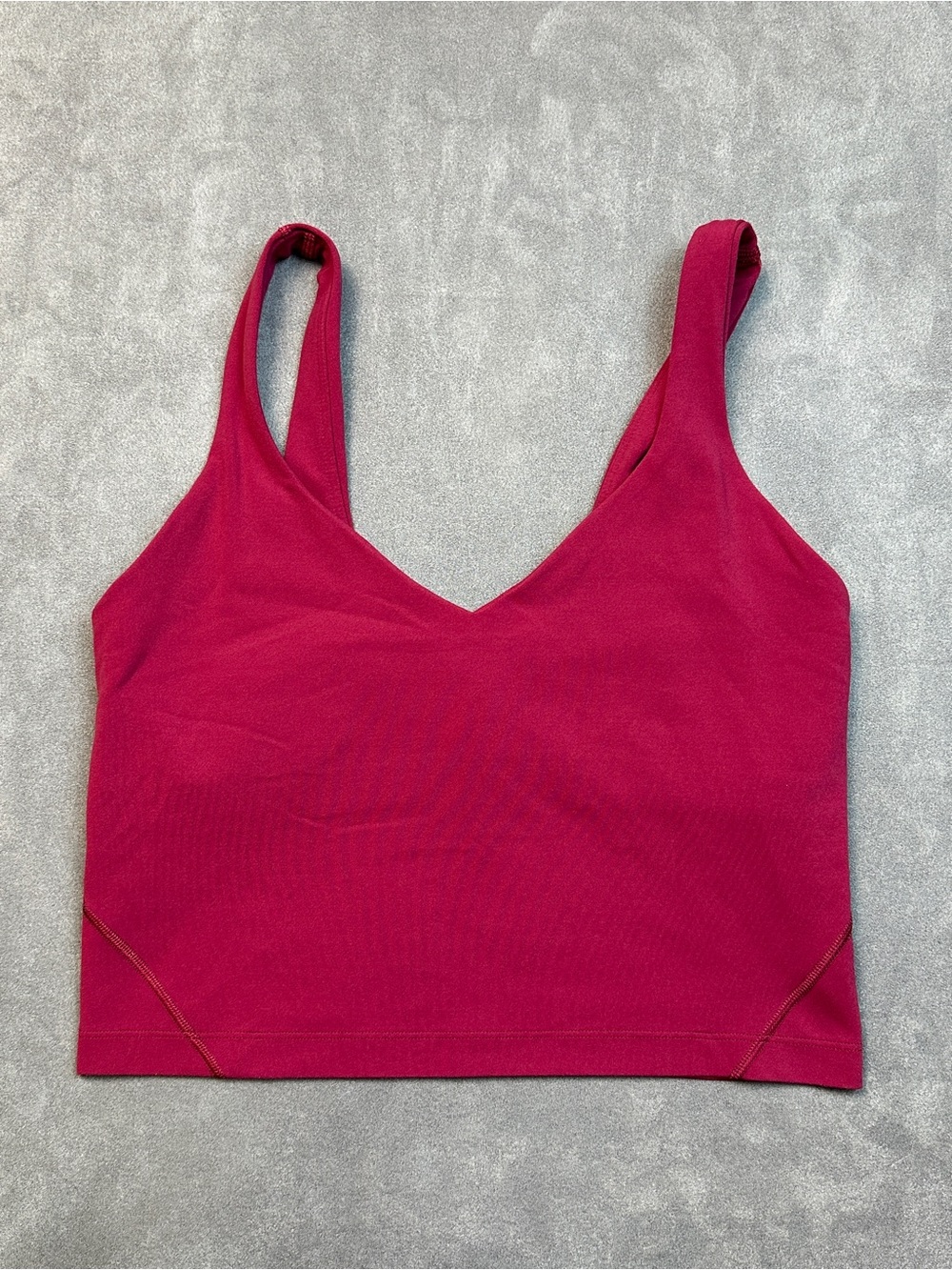 Lululemon Align Tank Top Ripened Raspberry Pink Size 6 LW1DUDS
